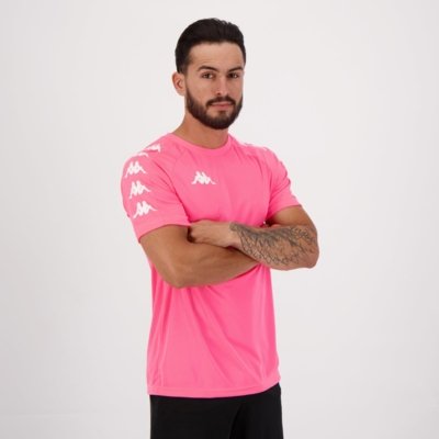 Camisa Kappa Sports Rosa