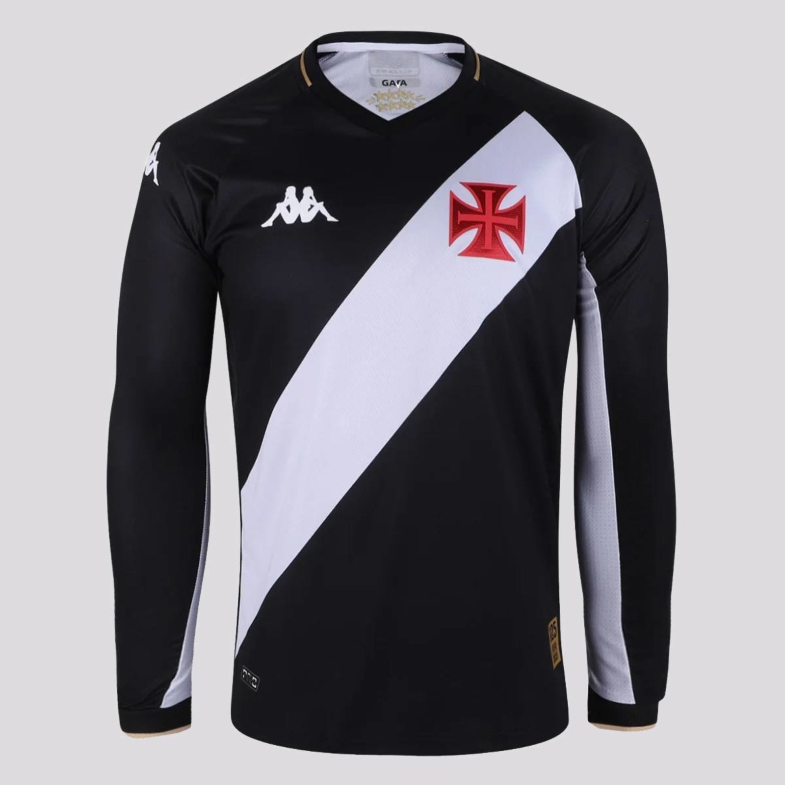 Camisa Kappa Vasco I 2023 Manga Longa