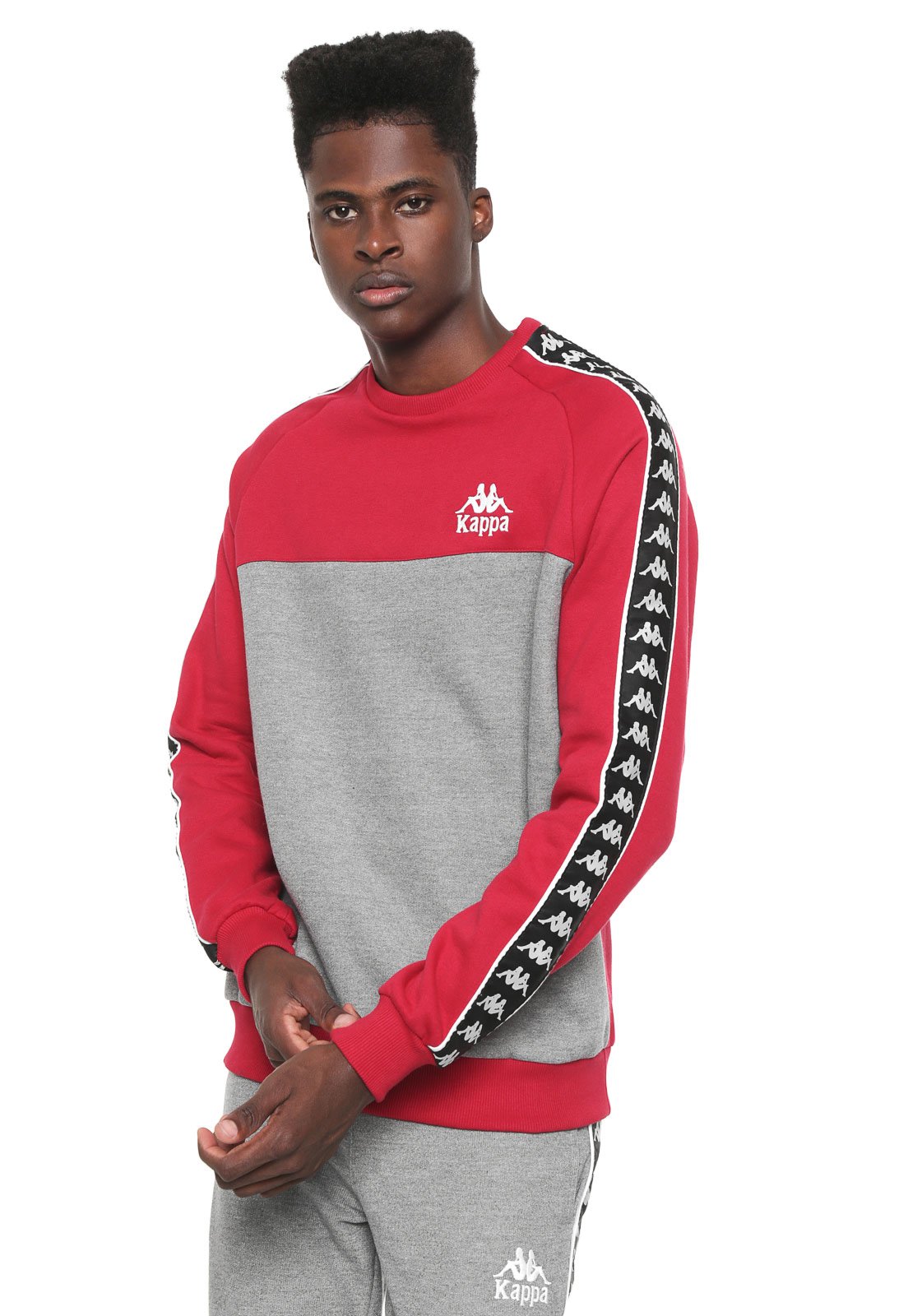 moletom kappa authentic