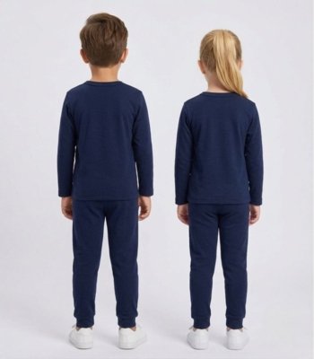 Conjunto Termico Infantil Segunda Pele Select Azul