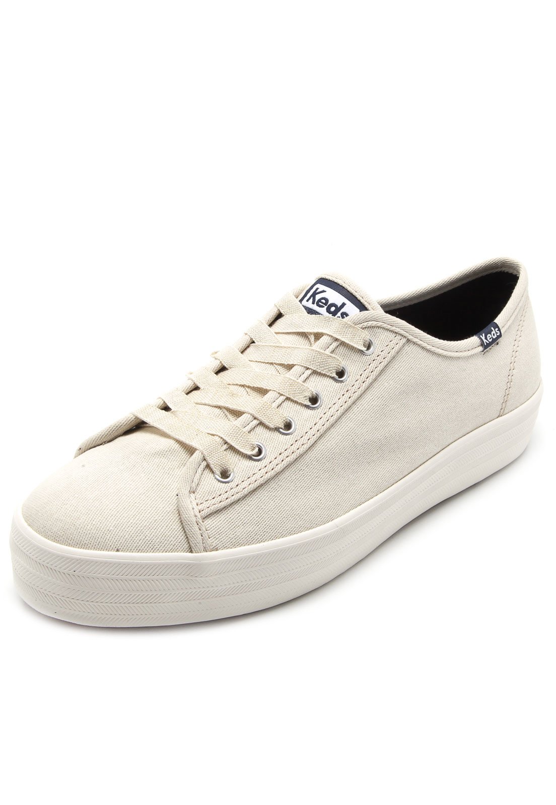 keds triple canvas branco