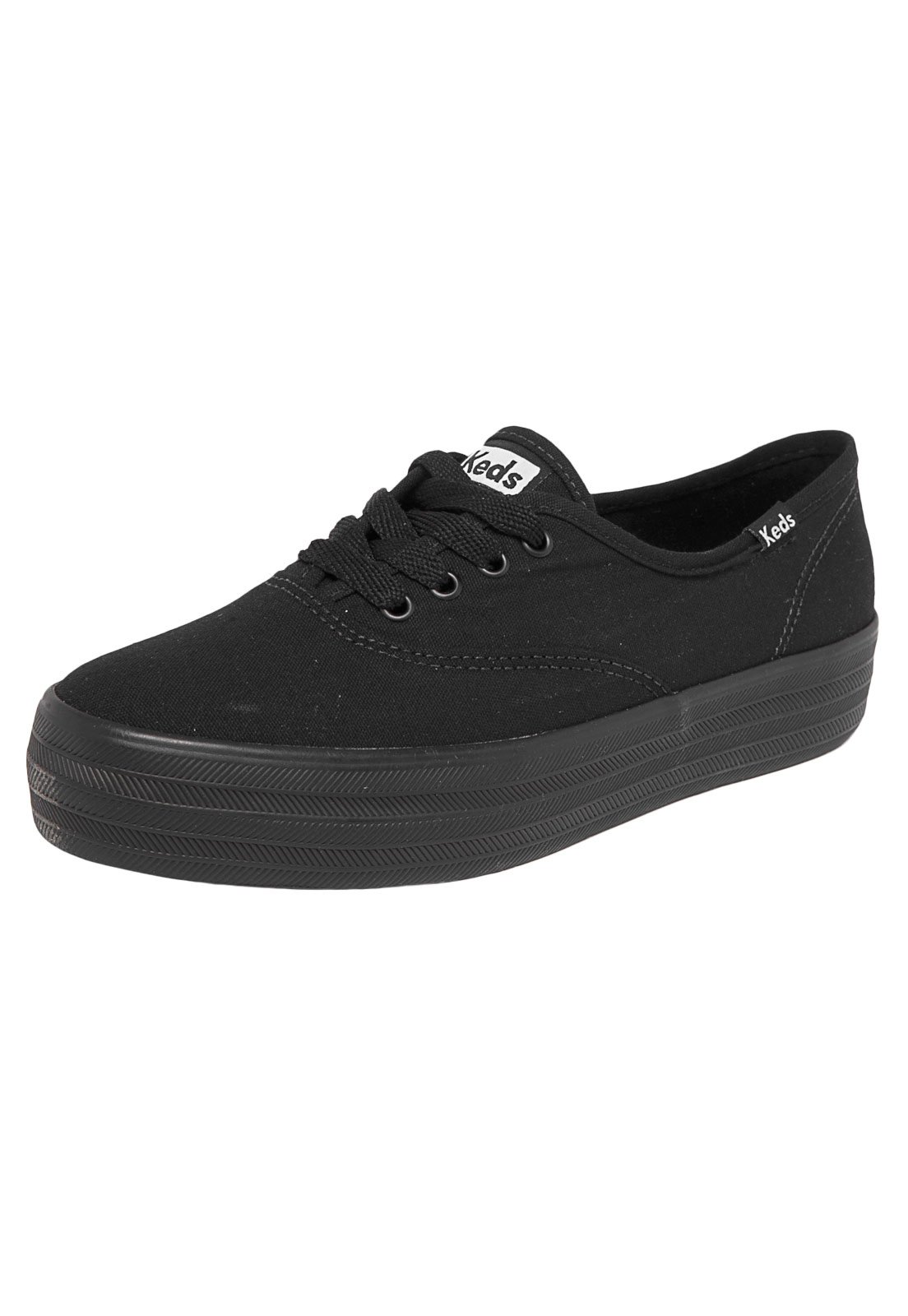 Tenis preto sale keds