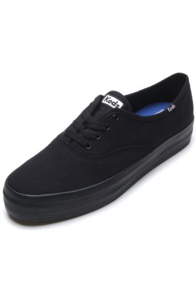 Keds sales preto canvas