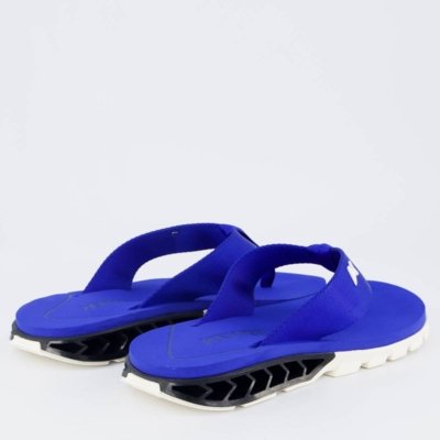 Chinelo Kenner Rakka Azul e Off White
