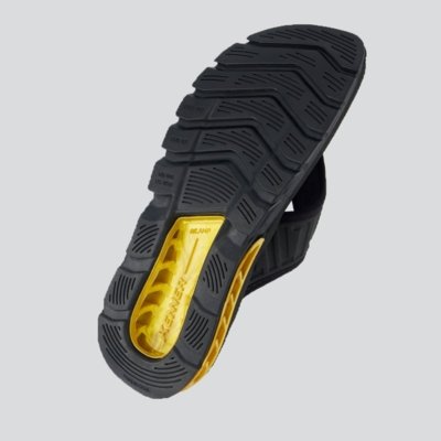 Chinelo Kenner Rakka Elite L7 Preto e Dourado