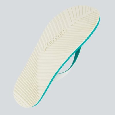 Chinelo Kenner Red Verde e Branco