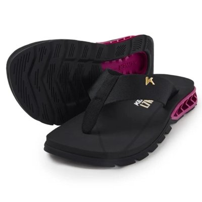 Chinelo Sandália Kenner Rakka L7 Preto e Roxo