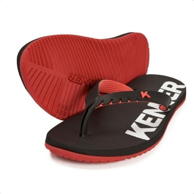 SANDÁLIA KENNER MASCULINA RED Preto