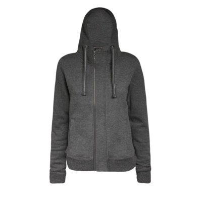 dark grey zipper moletom com capuz