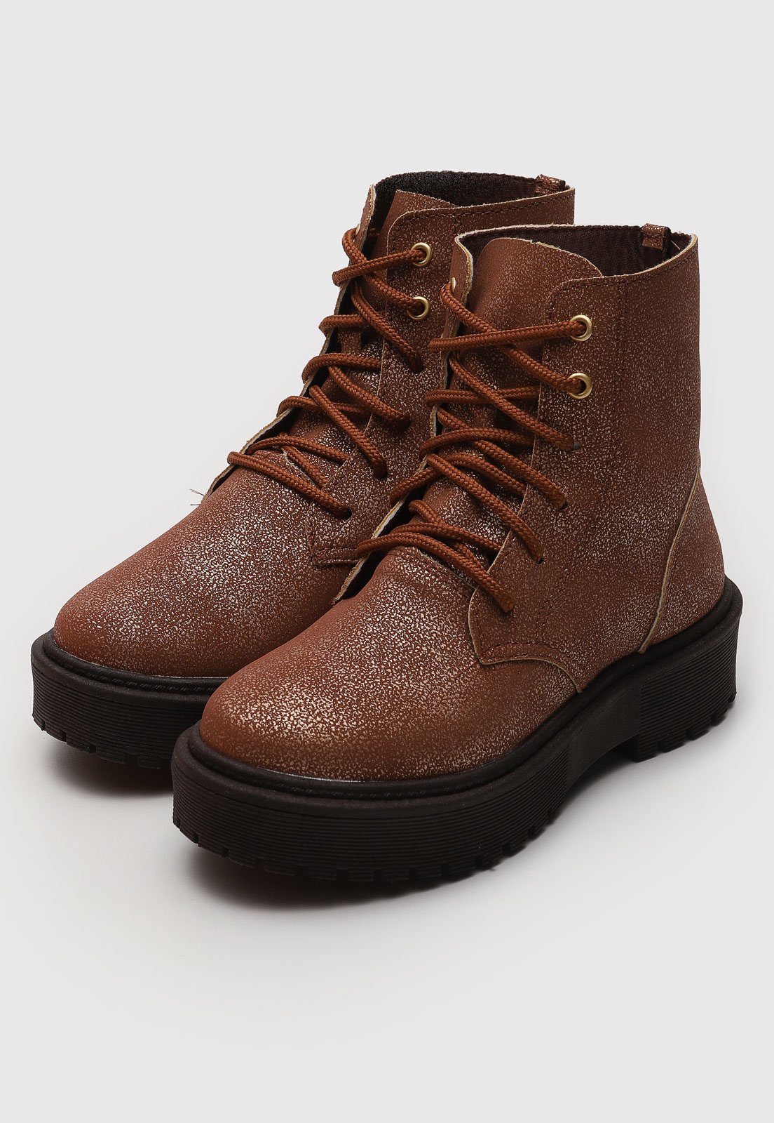 Bota best sale coturno oxford