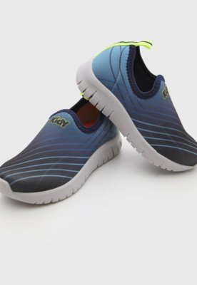 Tênis Infantil Kidy Slip On Azul