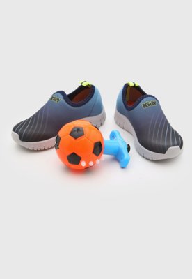 Tênis Infantil Kidy Slip On Azul