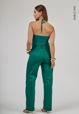 Conjunto de Calça e Body Verde