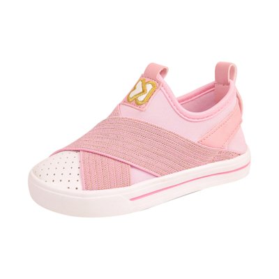 Tênis Infantil Kimimo Com Elástico Rosa Menor preço em Tênis Infantil Kimimo Com Elástico Rosa