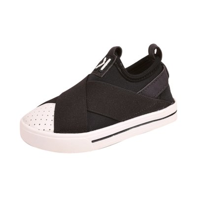 Tênis Infantil Kimimo Com elástico Preto Menor preço em Tênis Infantil Kimimo Com elástico Preto