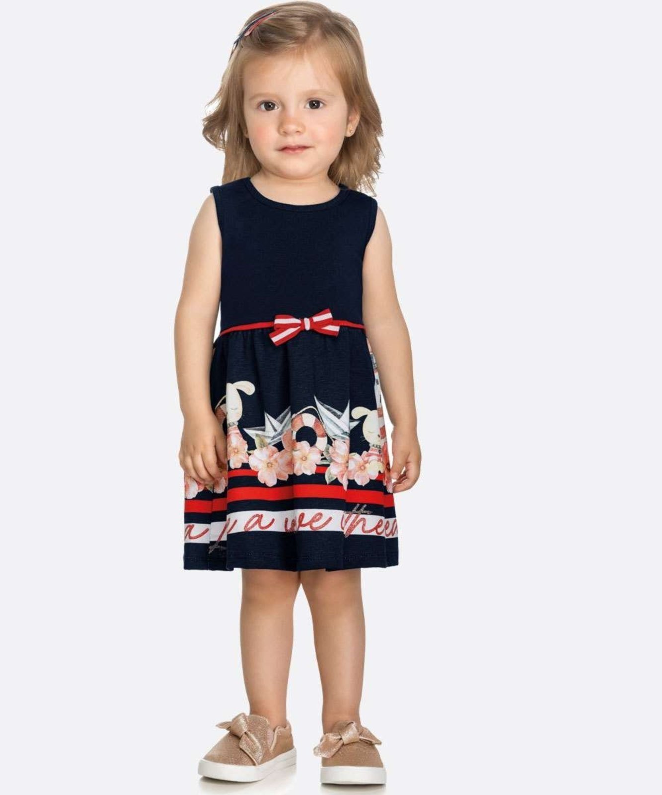 Vestido infantil hot sale tamanho 3