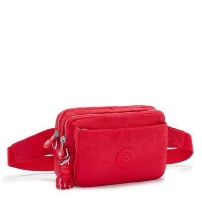 Bolsa Kipling Abanu Multi Red Rouge