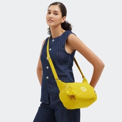 Bolsa Kipling Gabb S Inside Yellow