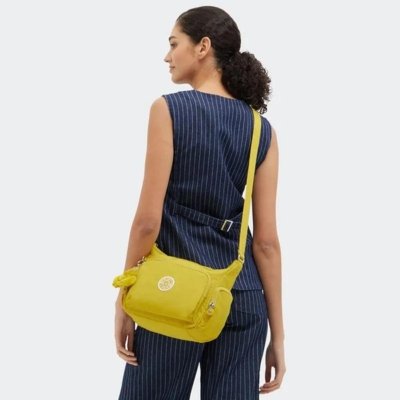 Bolsa Kipling Gabb S Inside Yellow