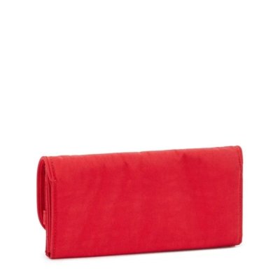 Carteira Kipling Money Land Red Rouge