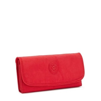 Carteira Kipling Money Land Red Rouge