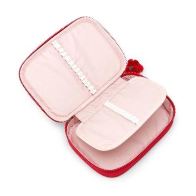 Estojo Kipling 100 Pens True Pink Rosa