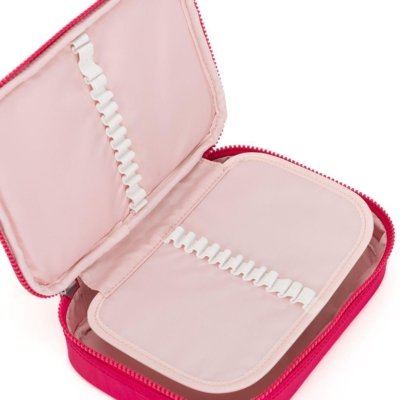 Estojo Kipling 100 Pens True Pink Rosa