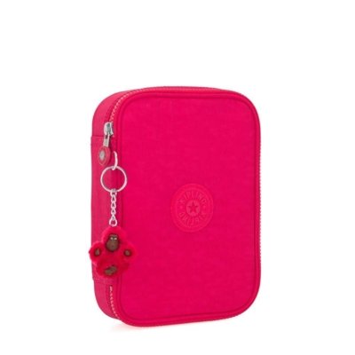 Estojo Kipling 100 Pens True Pink Rosa