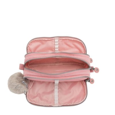 Estojo Kipling Gitroy Bridal Rose Rosa