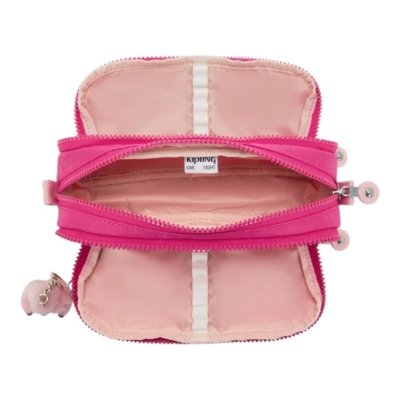 Estojo Kipling Gitroy Intense Rose Feminino Rosa