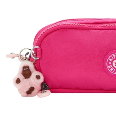 Estojo Kipling Gitroy Intense Rose Feminino Rosa