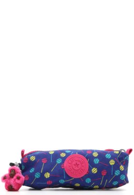 Estojo Kipling Pouches / Cases Freedom Blue Lol Azul Menor preço em Estojo Kipling Pouches / Cases Freedom Blue Lol Azul