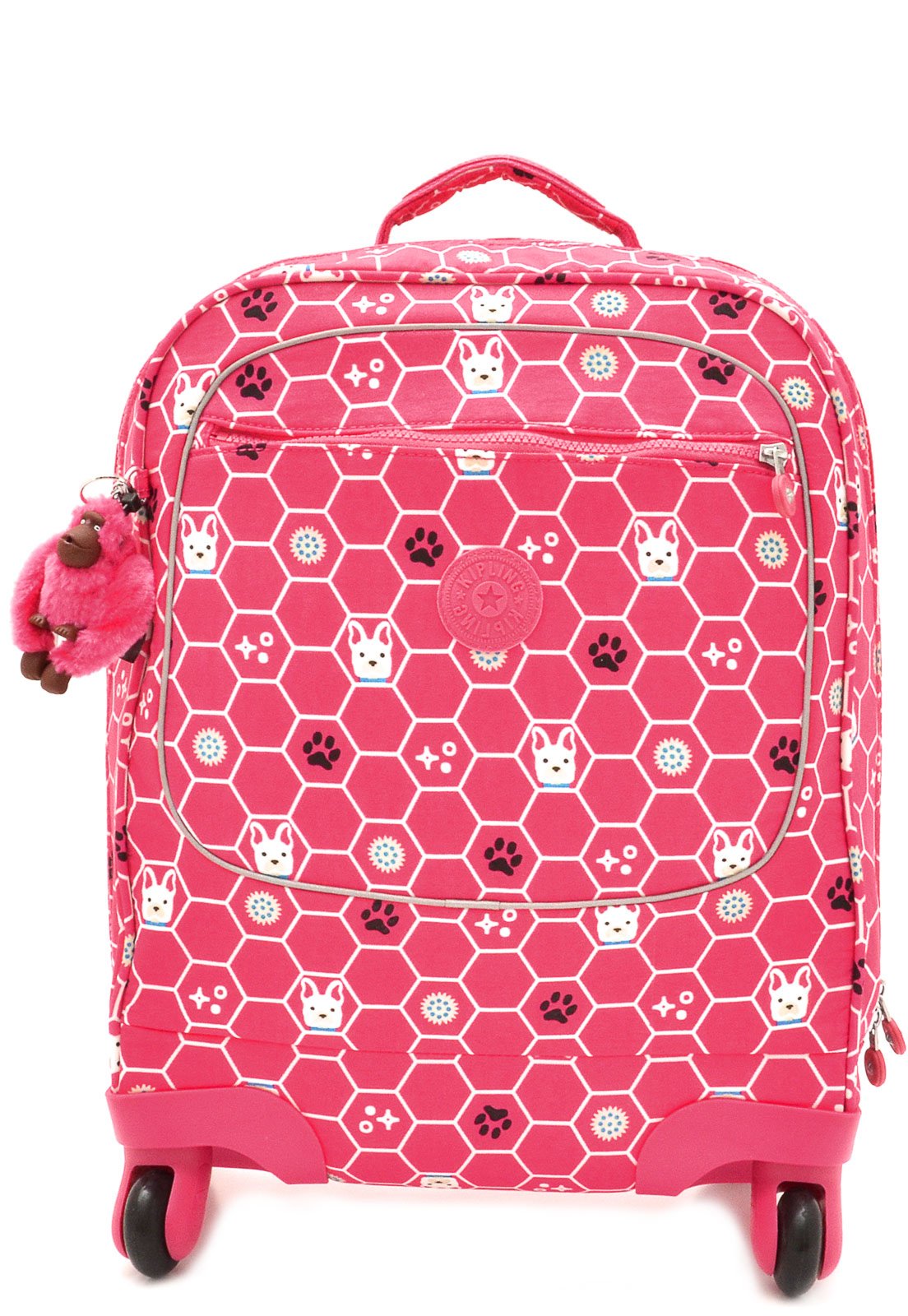 Mochila Kipling Carry On Licia Rosa Compre Agora Dafiti Brasil