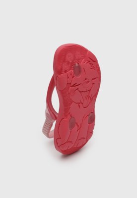 Chinelo Infantil Klin Tiras Rosa