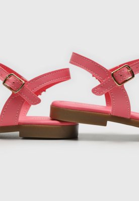Sandália Infantil Klin Laço Rosa