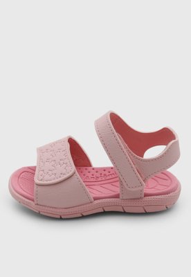 Sandália Infantil Klin Tic Tac Rosa