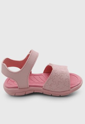 Sandália Infantil Klin Tic Tac Rosa