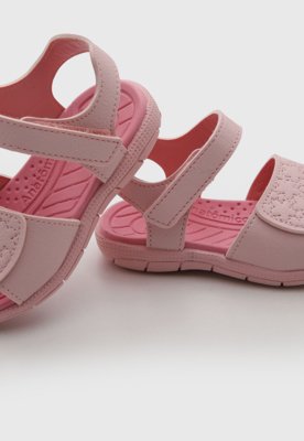 Sandália Infantil Klin Tic Tac Rosa