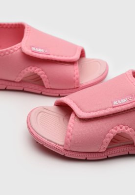 Sandália Infantil Klin Tic Tac Rosa
