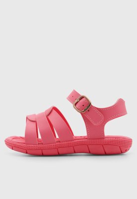 Sandália Infantil Klin Tiras Rosa