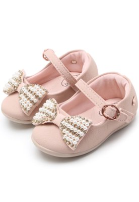 Sapatilha Klin Menina Laço Rosa Menor preço em Sapatilha Klin Menina Laço Rosa
