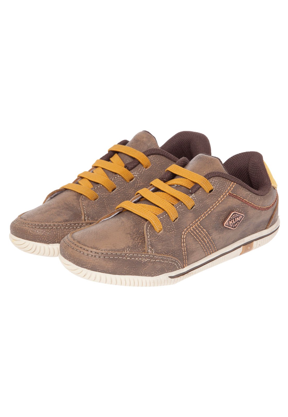 tenis klin marrom