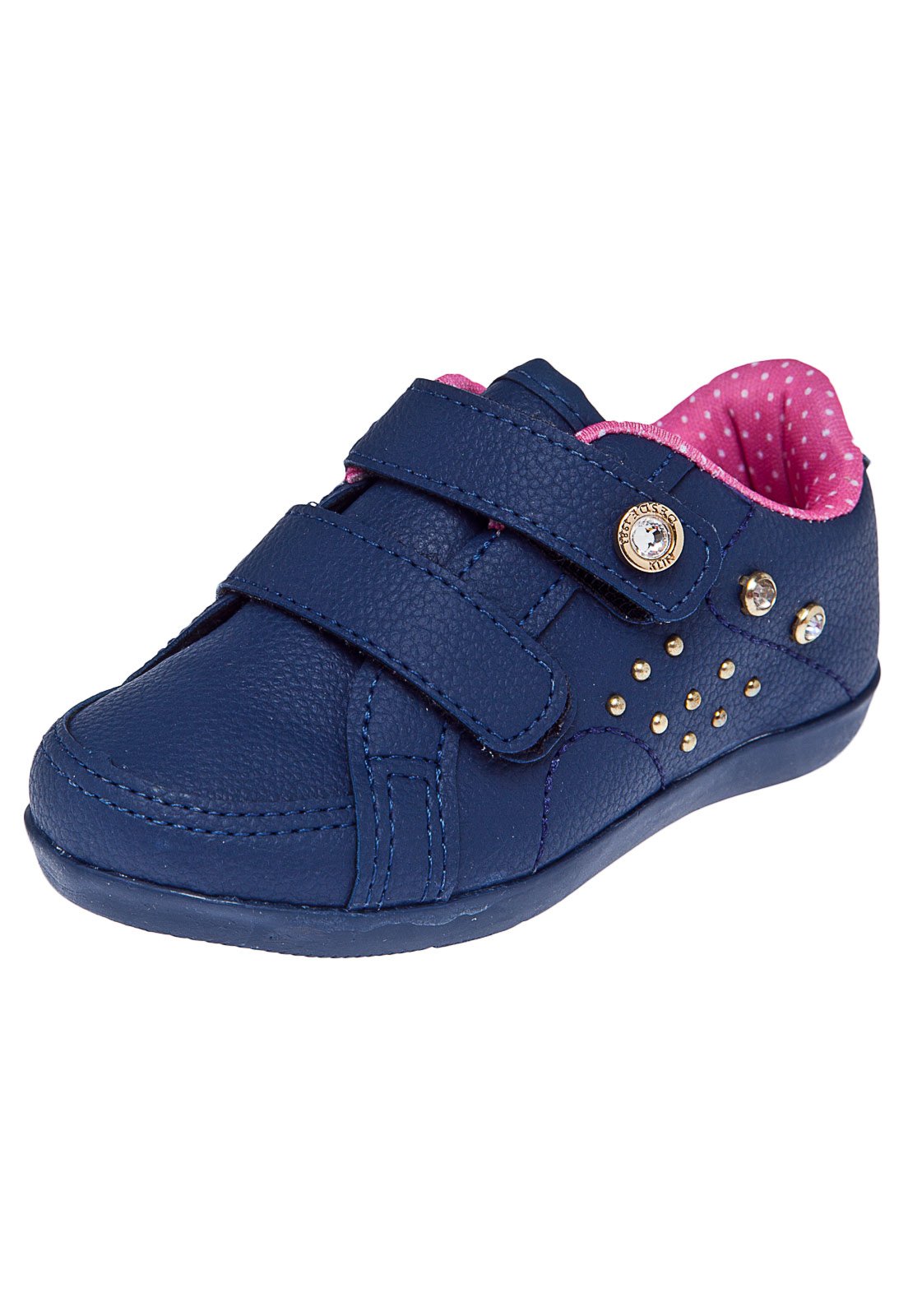 tenis menina azul marinho