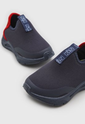 Tênis Infantil Klin Slip On Azul
