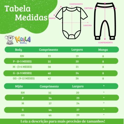 Kit 4 Pçs Body Curto e Mijão Roupa de Bebê Maternidade Verão Rosa