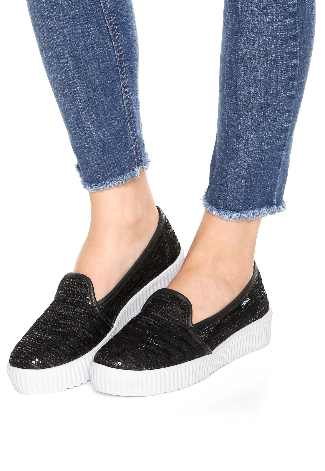 slipper feminino preto