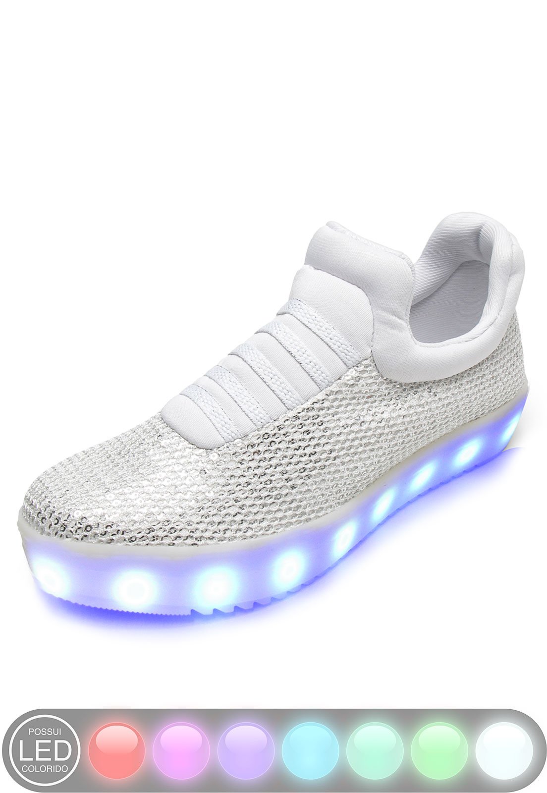 tenis de led kolosh feminino