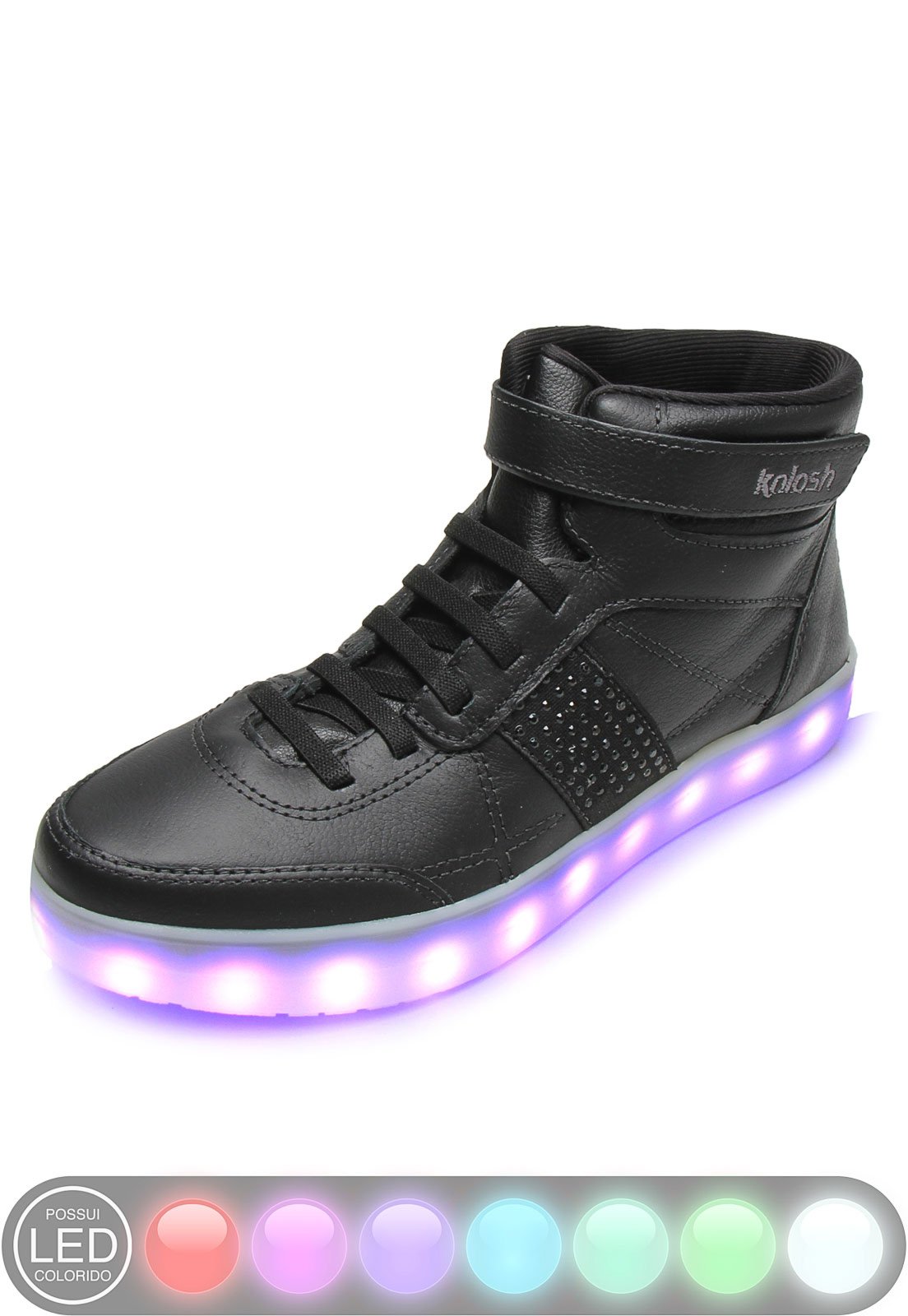 tenis de led kolosh feminino