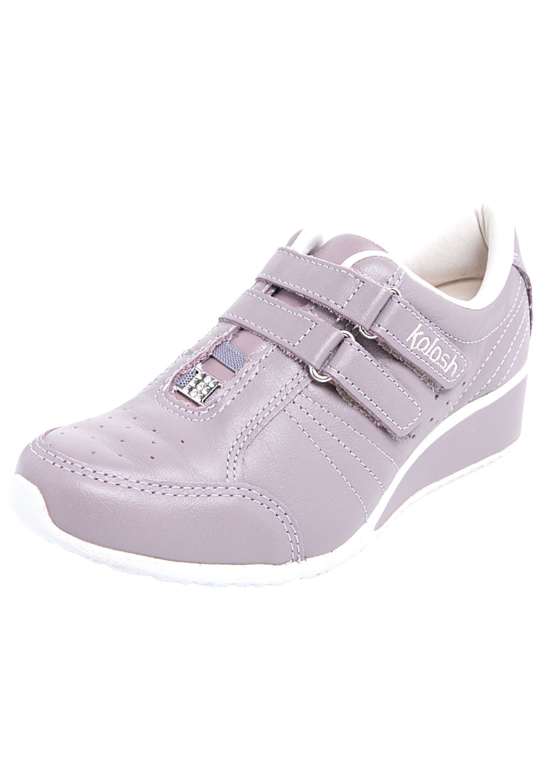 tênis kolosh anabela velcro feminino