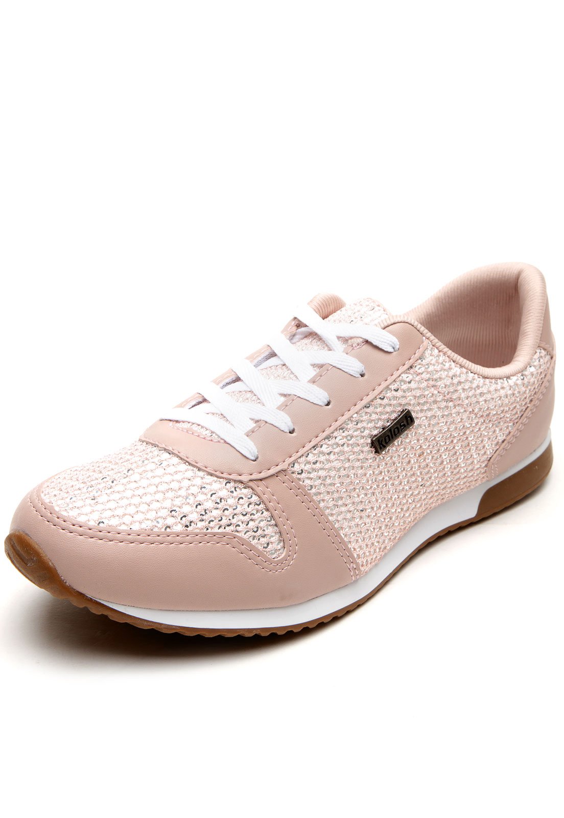 tenis casual kolosh rosa